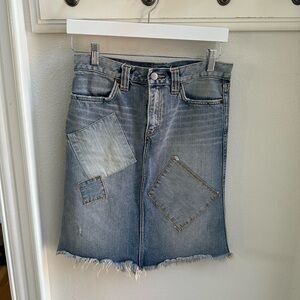 Ralph Lauren Blue Label Vintage Denim Skirt Size 2